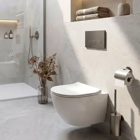 REA Ovládací tlačítko k podomítkovým systémům WC HD K011A-Q a Slim 024N Titan REA-E0634