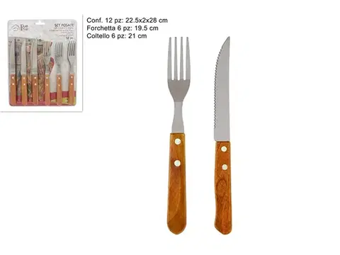PROHOME - Sada příborů steak 12 dílů