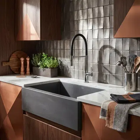 REA Kuchyňská baterie Viera Chrome REA-B4855