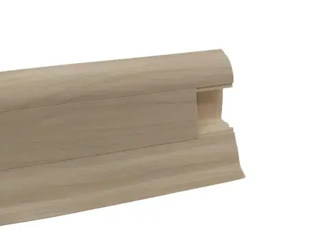 Döllken, Soklová podlahová lišta SLK50 W132 Javor 2,5 m, 2500x50x25 mm, béžová