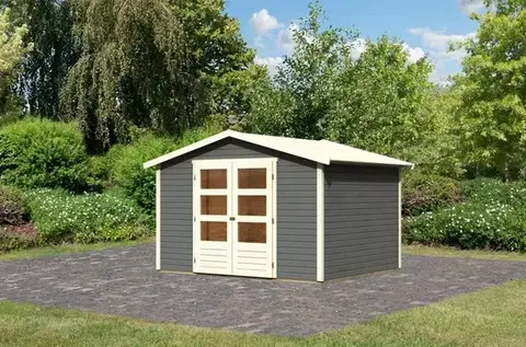Dřevěný zahradní domek AMBERG 4 Lanitplast