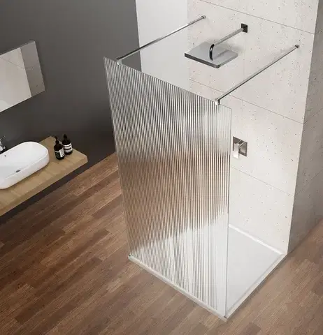 GELCO VARIO CHROME jednodílná sprchová zástěna do prostoru, sklo nordic, 1000  GX1510-01