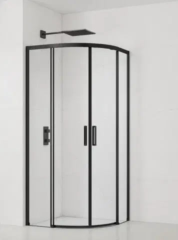 Sprchový kout čtvrtkruh 80x80 cm SAT TEX BB SATTEXSBB80CT SATTEXSBB80CT