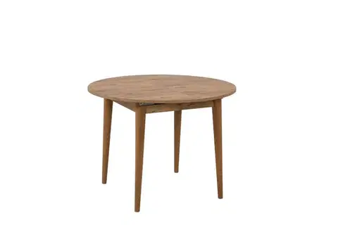 Jídelní set s rozkládacím stolem a židlemi (5 kusů) Vina 1501 - Atlantic Pine, Anthracite