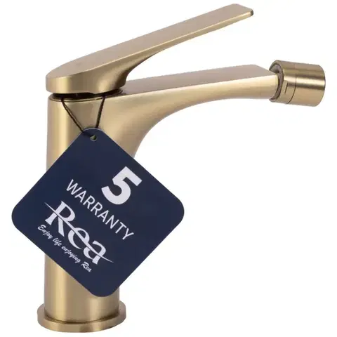 REA Bidetová baterie AVALON Brush Gold REA-B2701
