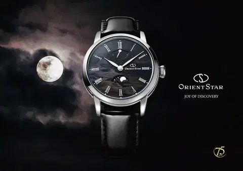 Orient Star RE-BW0008B M45 Classic Moon Phase 75th Anniversary Limited Edition