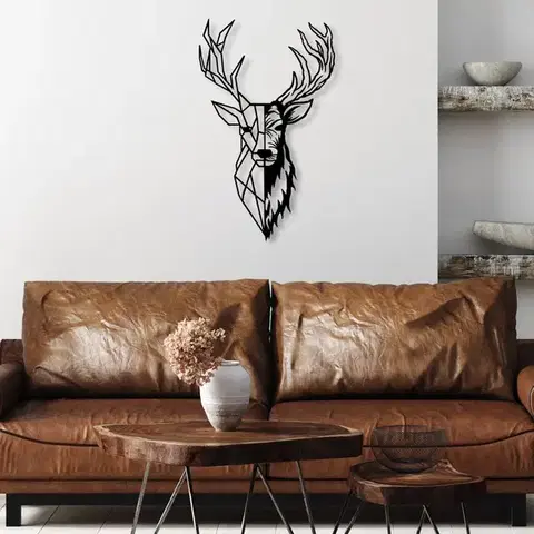 Dekorativní kovový doplněk na zeď Red Deer 2