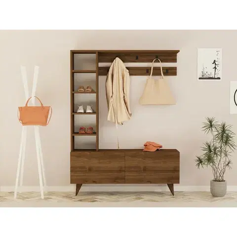 Předsíňová sestava Hale Walnut