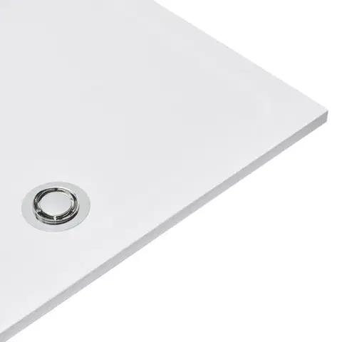 Vaničkový sifon designový SAT 90 x 40/50mm chrom krytka E90KOCRD E90KOCRD