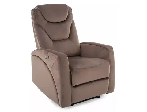 Relaxační křeslo Kronos Velvet