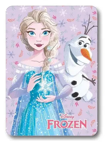 Faro Dětská fleecová deka Polar Frozen 100x140 cm růžová