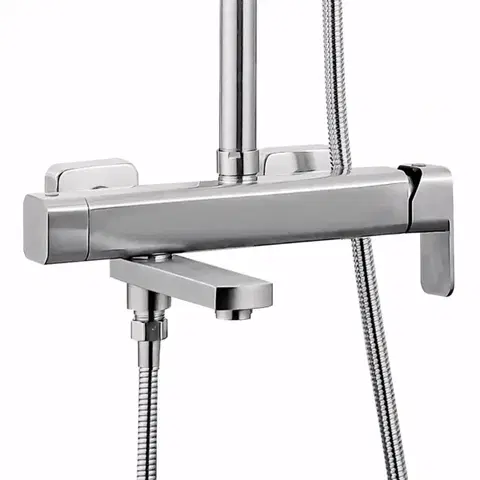 REA Sprchový set Arlo Brush Nickle REA-P7340