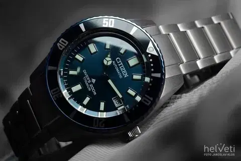 Citizen Fujitsubo Promaster Marine Automatic Diver's Super Titanium Promaster 35th Anniversary Limited Edition NB6026-56L