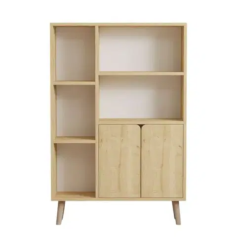 Knihovna Lumo - Sapphire Oak