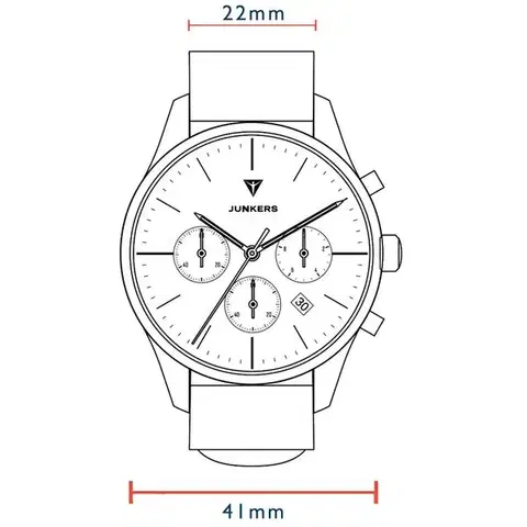 Junkers Flieger Chronograph 955.01.03