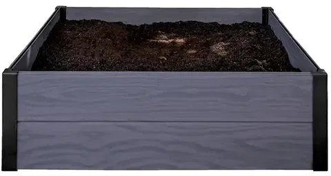 Vyvýšený záhon MAPLE šedá Keter