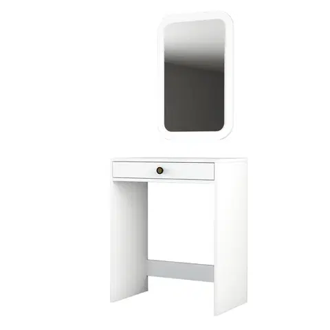 Kosmetický stůl Lizbon Mirror White