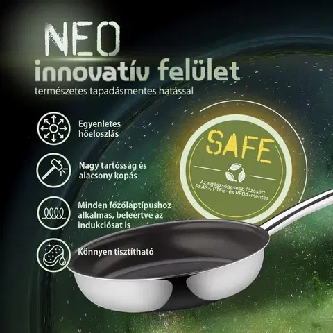 Pánev Ø 26 cm – Orion Expert Neo Multi-Layer Lunasol - 601404