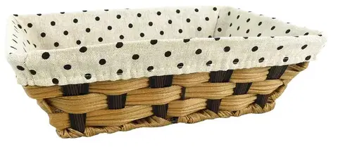 PROHOME - Košík 27x19x8cm puntík