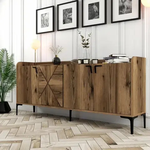 Skříňka Venedik Walnut