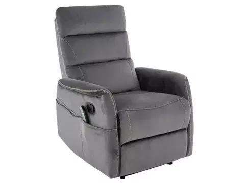Relaxační křeslo Solon M Velvet