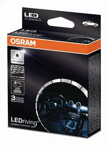 OSRAM LEDCBCTRL102 LEDriving Canbus Control Unit kompenzátor chybových hlášení pro LED žárovky 12V 21W LEDCCU02