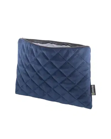 Pouzdro na tablet Velvet barva tmavě modrá látka lesklé, sametová