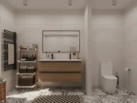 WC kombi komplet SAT Brevis včetně prkénka softclose, vario odpad SATBRE031RREXVPSN SATBRE031RREXVPSN