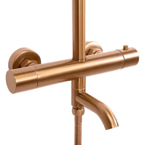 REA Sprchový set s termostatem LUNGO Copper Brush REA-P8807