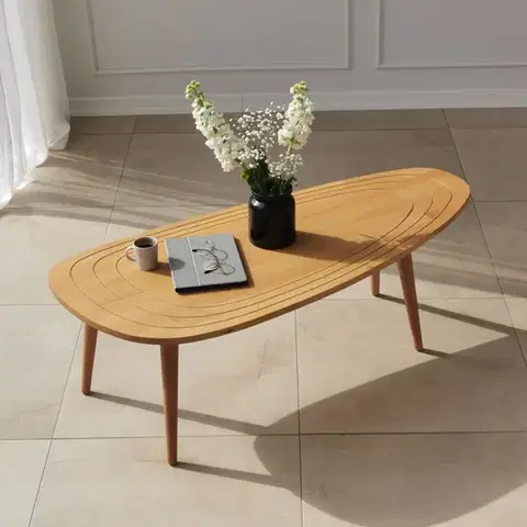 Konferenční stolek Sweet - Teak