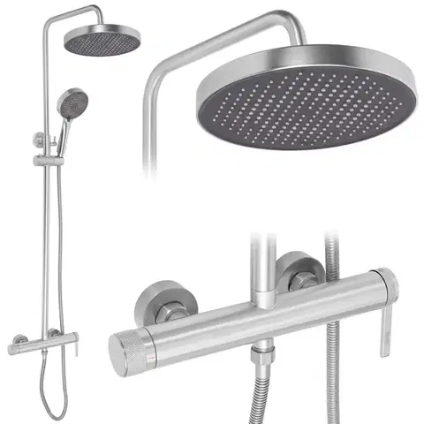 REA Sprchový set Grace Brush Nickel REA-P4400