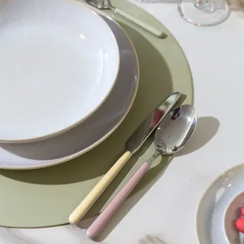 Olivové prostírání ø 38 cm - Elements Ambiente - 593884