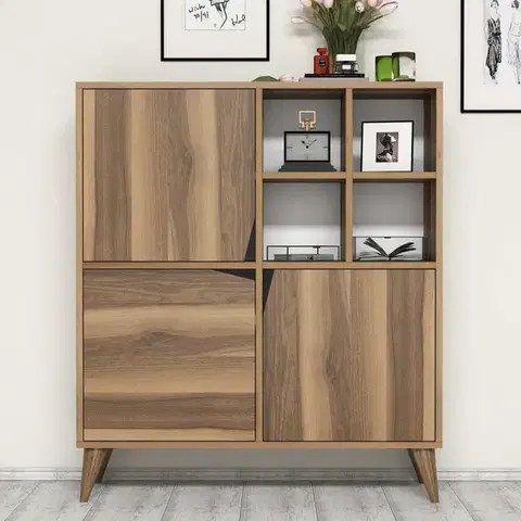 Víceúčelová skříňka Pulse - Walnut