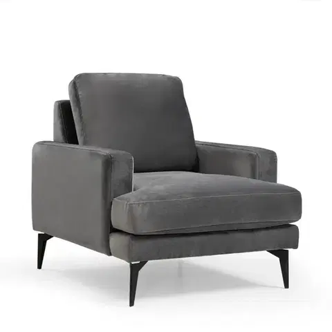 Křeslo ušák Papira Armchair - Anthracite