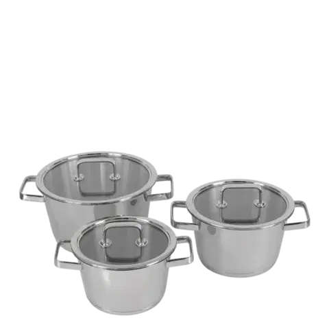 Set hrnců 6 ks — Merkur Lunasol - 600963
