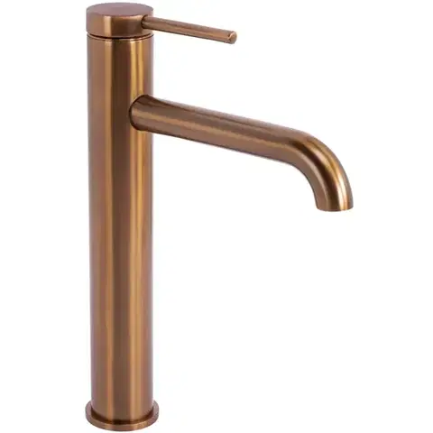REA Umyvadlová baterie SPOT Brush Copper vysoká REA-B2069