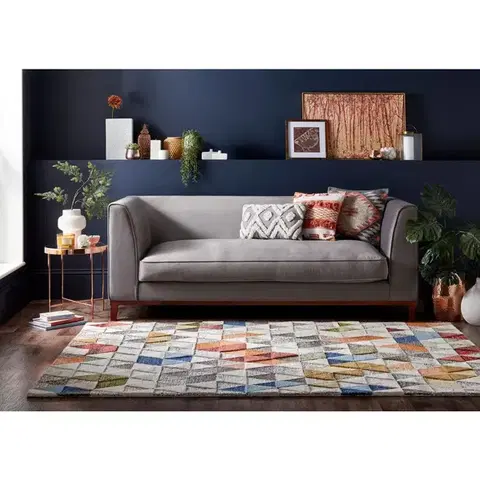 Flair Rugs, AKCE: 160x230 cm Kusový koberec Moda Amari Natural/Multi, vícebarevná, chodba / předsíň