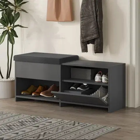 Botník Filux Bench - Anthracite