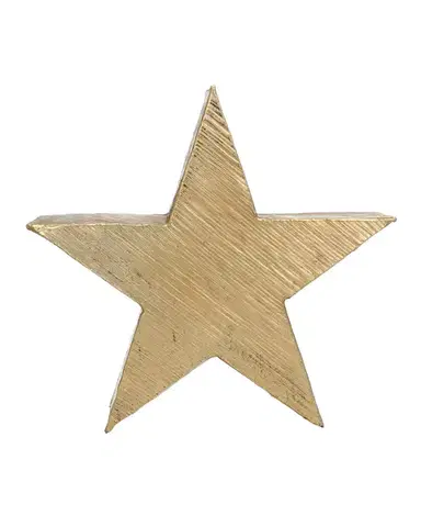 Dekorace Gold Star 32cm