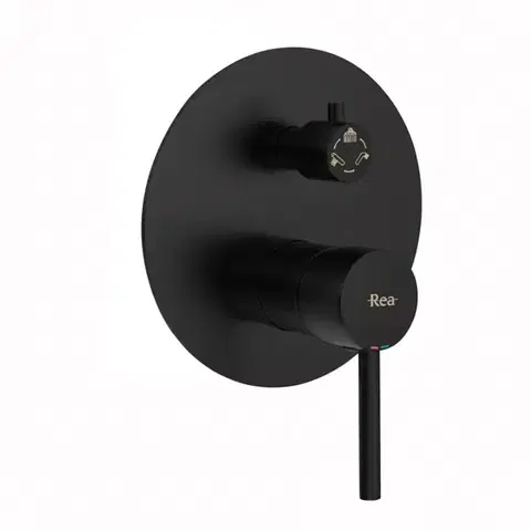 REA Sprchový set podomítkový Lungo černý REA-P4112
