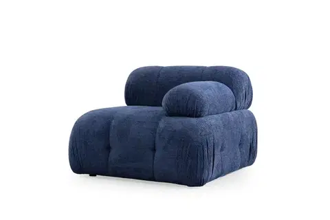 Křeslo / Jednomístná pohovka Petite 1R - Night Blue