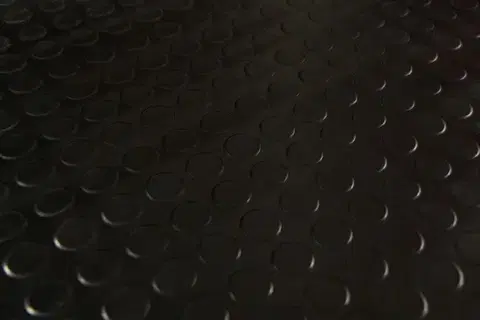 Gumová rohož Round-Button 100 cm