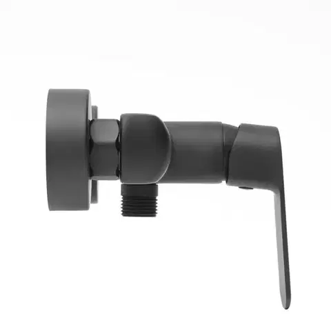Sprchová baterie SAT Feel bez sprchového setu 150 mm černá matná SATBSFEEL268C SATBSFEEL268C