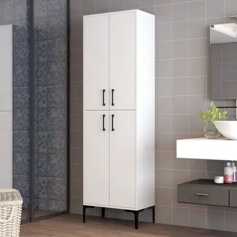 Víceúčelová skříňka Berlin A - White