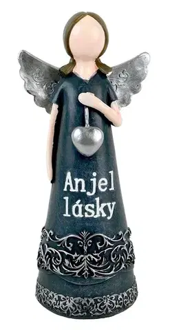 PROHOME - Soška anděl lásky 25cm