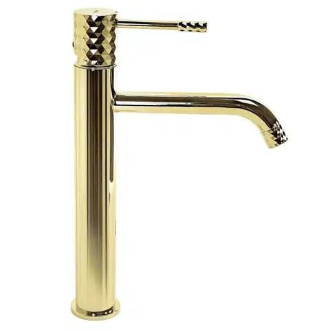 REA Umyvadlová baterie Lungo Diamond Gold vysoká REA-B8995