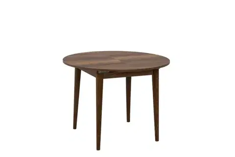 Jídelní set s rozkládacím stolem a židlemi (5 kusů) Vina 1053 - Anthracite, Walnut