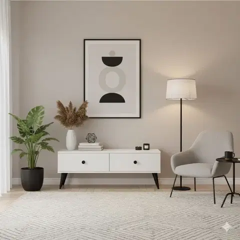 TV stolek Mona 120 - White