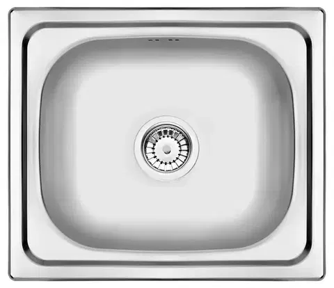 DEANTE Doppio nerez satin Nerezový dřez, 1 bowl ZEN_0103