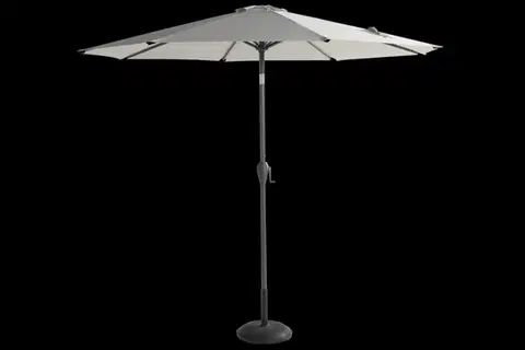 Slunečník Hartman Sunline průměr 270 cm - světle šedý